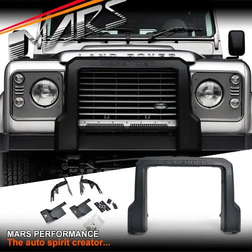 Front Number Bar Exterior Pretect Guard For Land Rover Defender L316 1990-2019 1