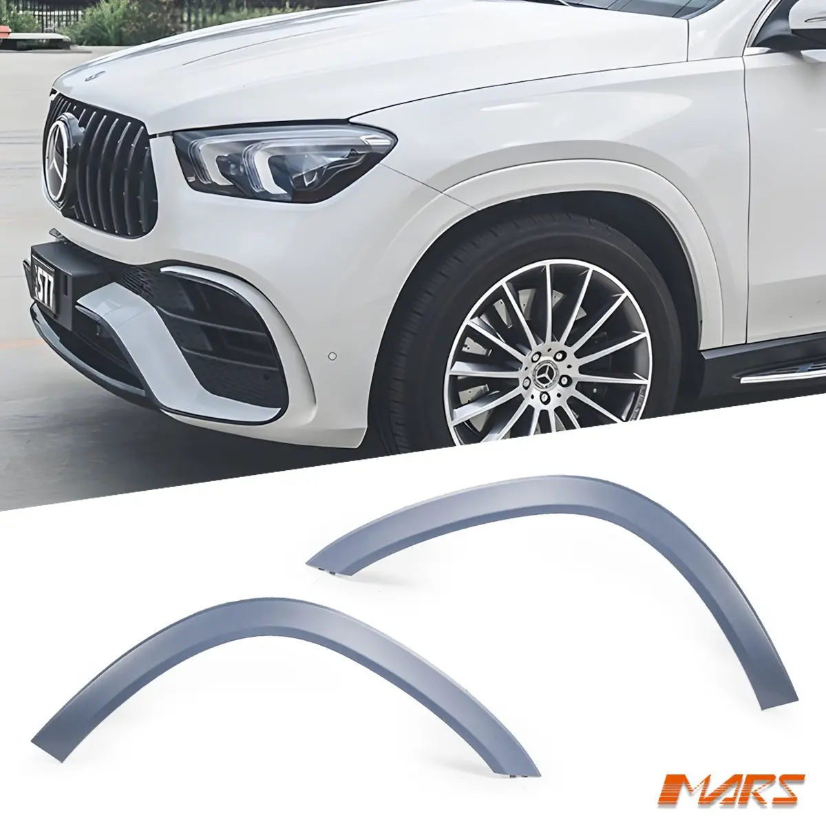 Front Side Fender Arch Moulds Bodykit For Mercedes-Benz Gle Class V167 W167 C167 & Gle53 Gle63 Amg 1