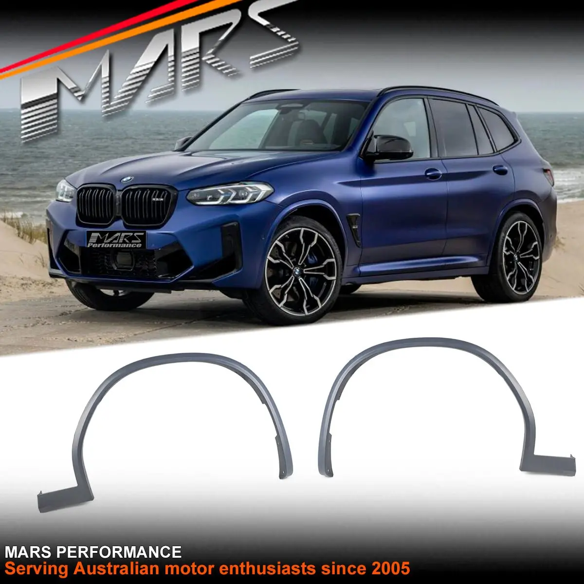 Front Side Fender Guard Wheel Arch Trim Bodykit For Bmw X3 G01 M Sport X3m F97 & X4 G02 X4m F98 2018-2024 1