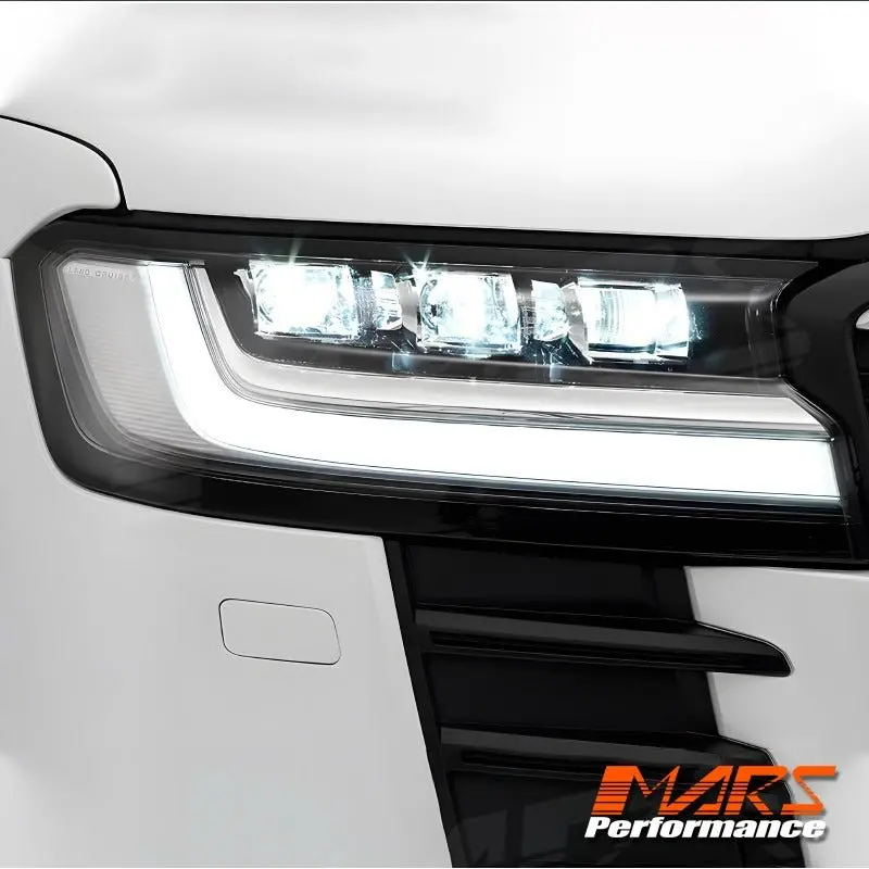 Full Led Drl Head Lights With Sequential Indicator For Toyota Land-Cruiser 300 Series Gx & Gxl 2021-2025 1