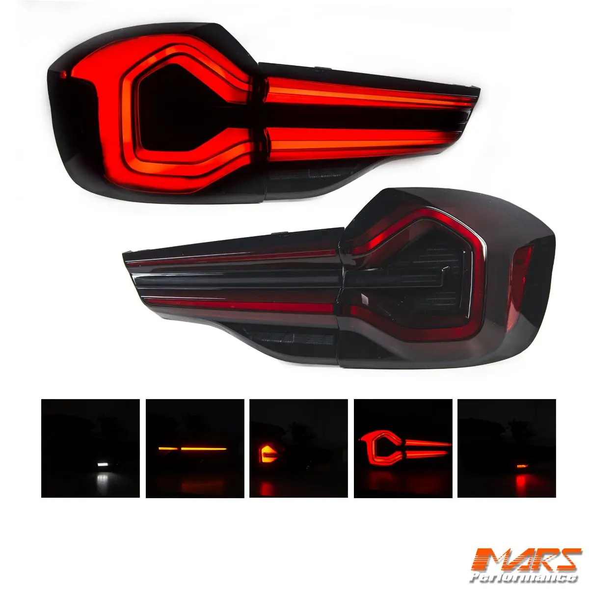 Full Led Facelift Style Tail Lights With Led Sequential Indicators For Bmw X3 G01 Ix3 G08 Pre Lci & X3m F97 2017-2021 1