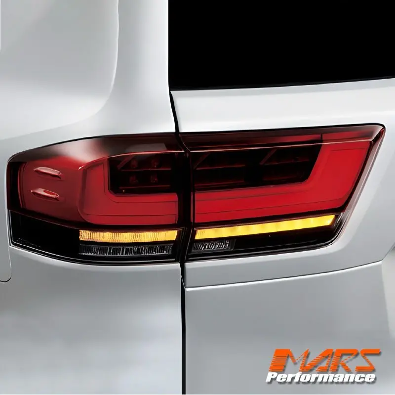 Full Led Tail Lights With Sequential Indicator For Toyota Land-Cruiser 300 Series Gx & Gxl 2021-2025 1