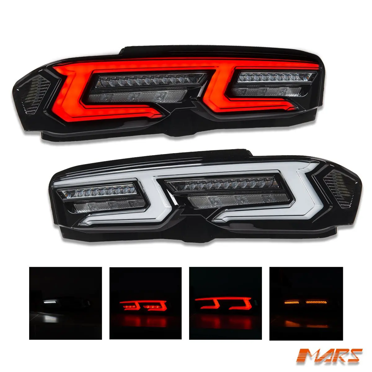 Full Led Tail Lights With Sequential Indicatorsfor Chevrolet Camaro 2016-2022 1