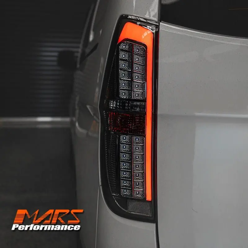 Full Smoked 3D Led Stripe Bar Tail Lights For Hyundai Iload & Imax Van 2008-2021 1