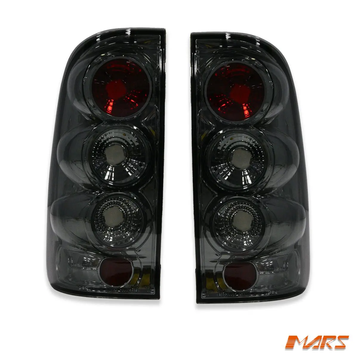 Full Smoked Altezza Tail Lights For Toyota Hilux Vigo 2005-2014 Ute Pick Up 1