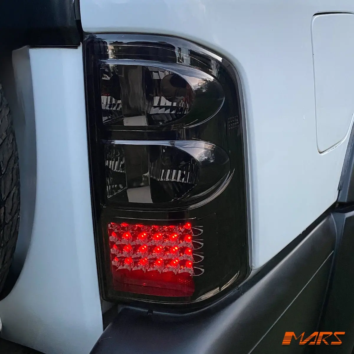 Full Smoked Led Tail Lights For Nissan Patrol Gu 1997-2004, Series 1, 2, 3. 1