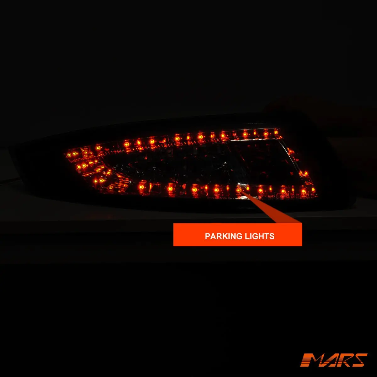 Full Smoked Led Tail Lights For Porsche 911 & Carrera 997 2005-2008 Pre-Update 2