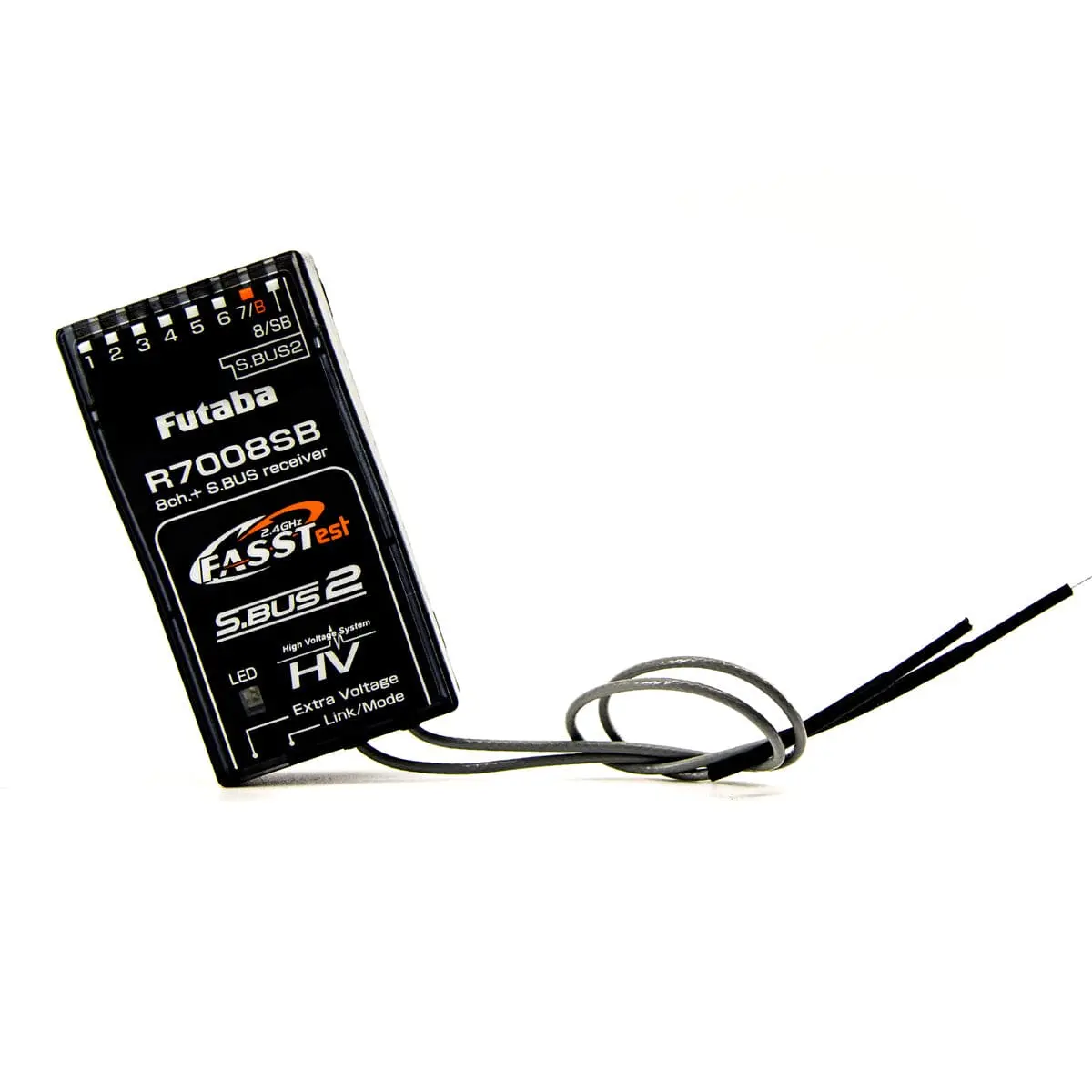 Futaba R7008sb 2.4Ghz Fasst 8-Channel High Voltage Receiver 1