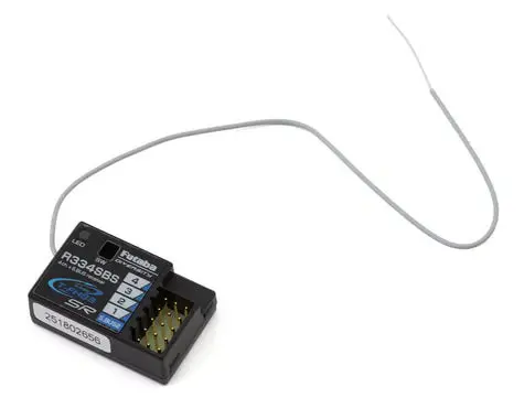 Futaba R334sbs T-Fhss Sr S.Bus2 Hv 4-Channel 2.4Ghz Receiver 1