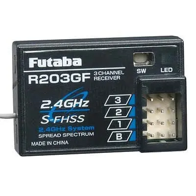 R203gf 2.4Ghz S-Fhss Rx 3Ch 3Prka 3Pv 1