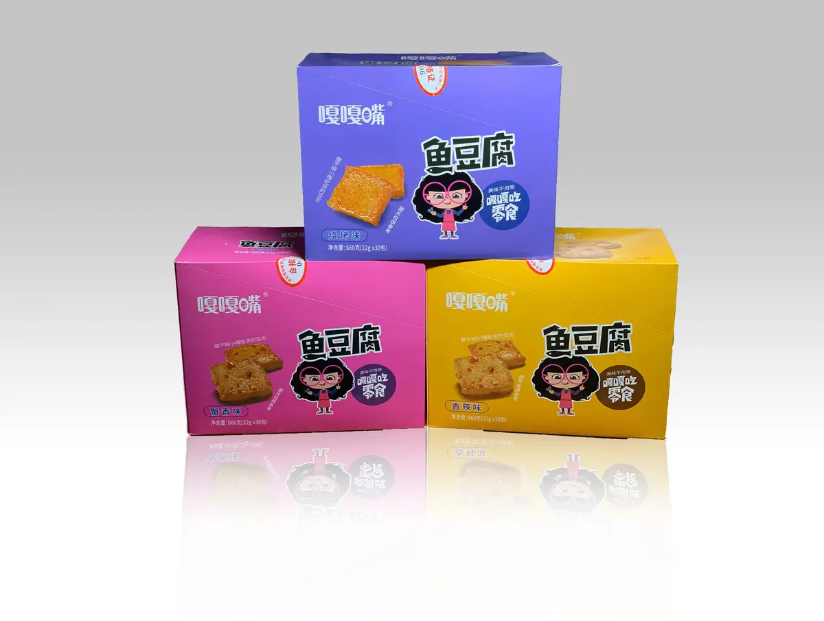 嘎嘎嘴鱼豆腐20g*30包， Gagazui Surimi Bean 20G*30Bags 1
