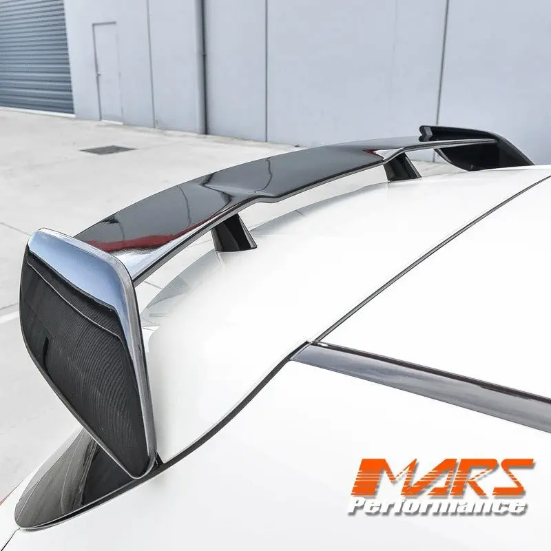 Gloss Black Abs Plastic Amg A45 Style Rear Roof Spoiler Bodykit For Mercedes-Benz A Class W176 2012-2018 1