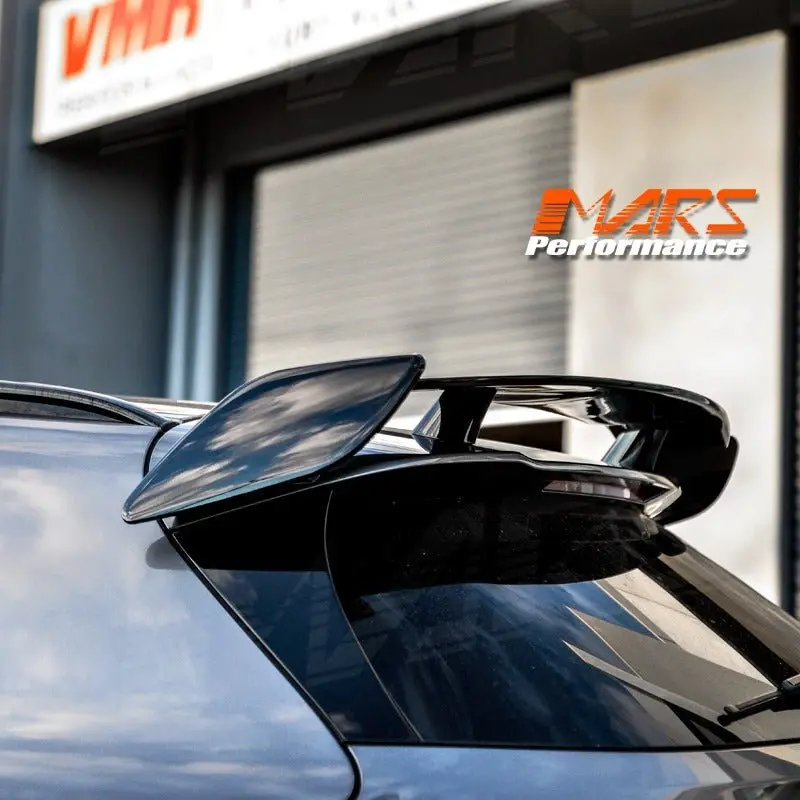 Gloss Black Abs Plastic Amg Gla45 Style Rear Roof Spoiler Bodykit For Mercedes-Benz Gla Class X156 2013-2020 1