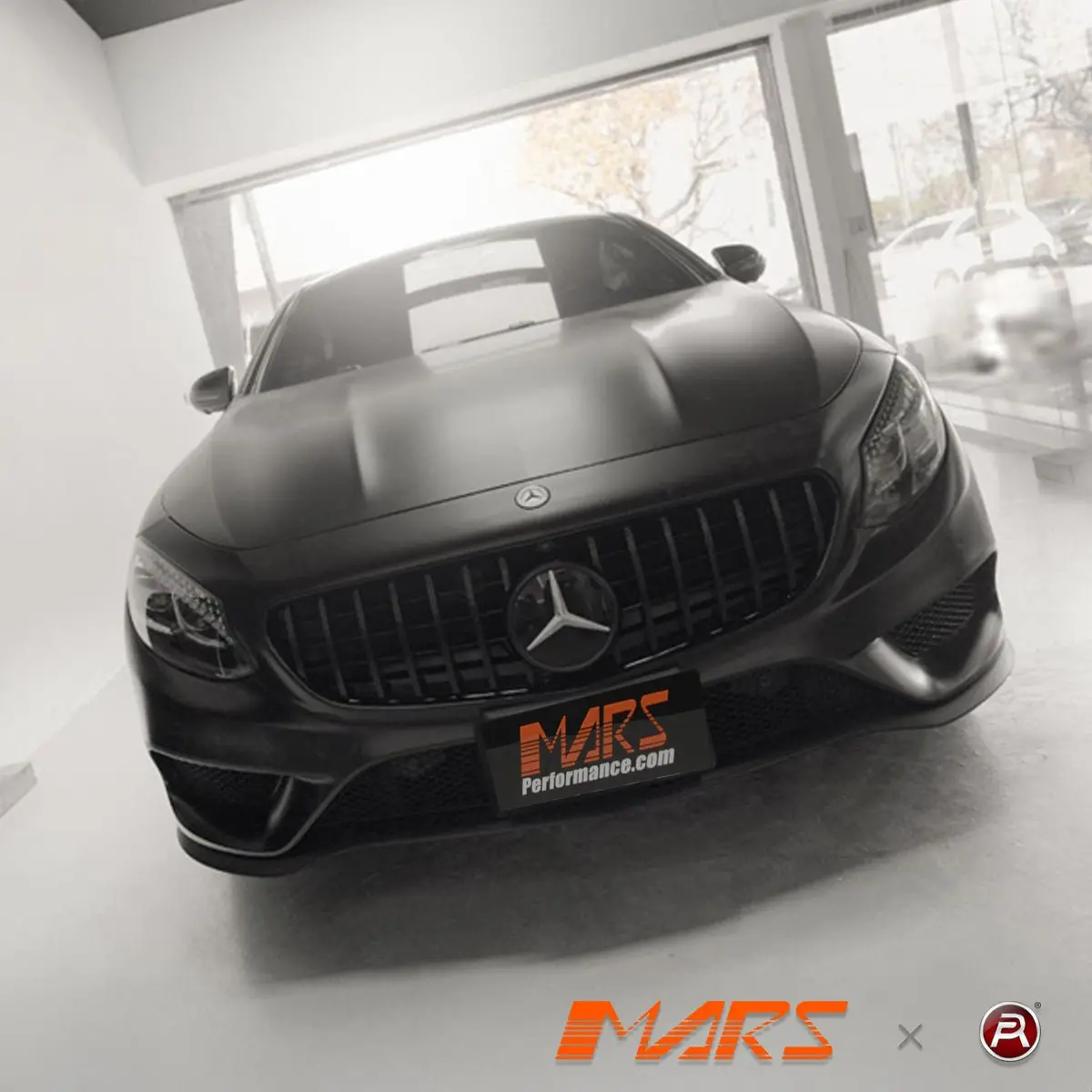 Gloss Black Amg S63 Panamericana Style Front Bumper Bar Grille Grill Bodykit For Mercedes-Benz S-Class Coupe W217 C217 2015-2021 1