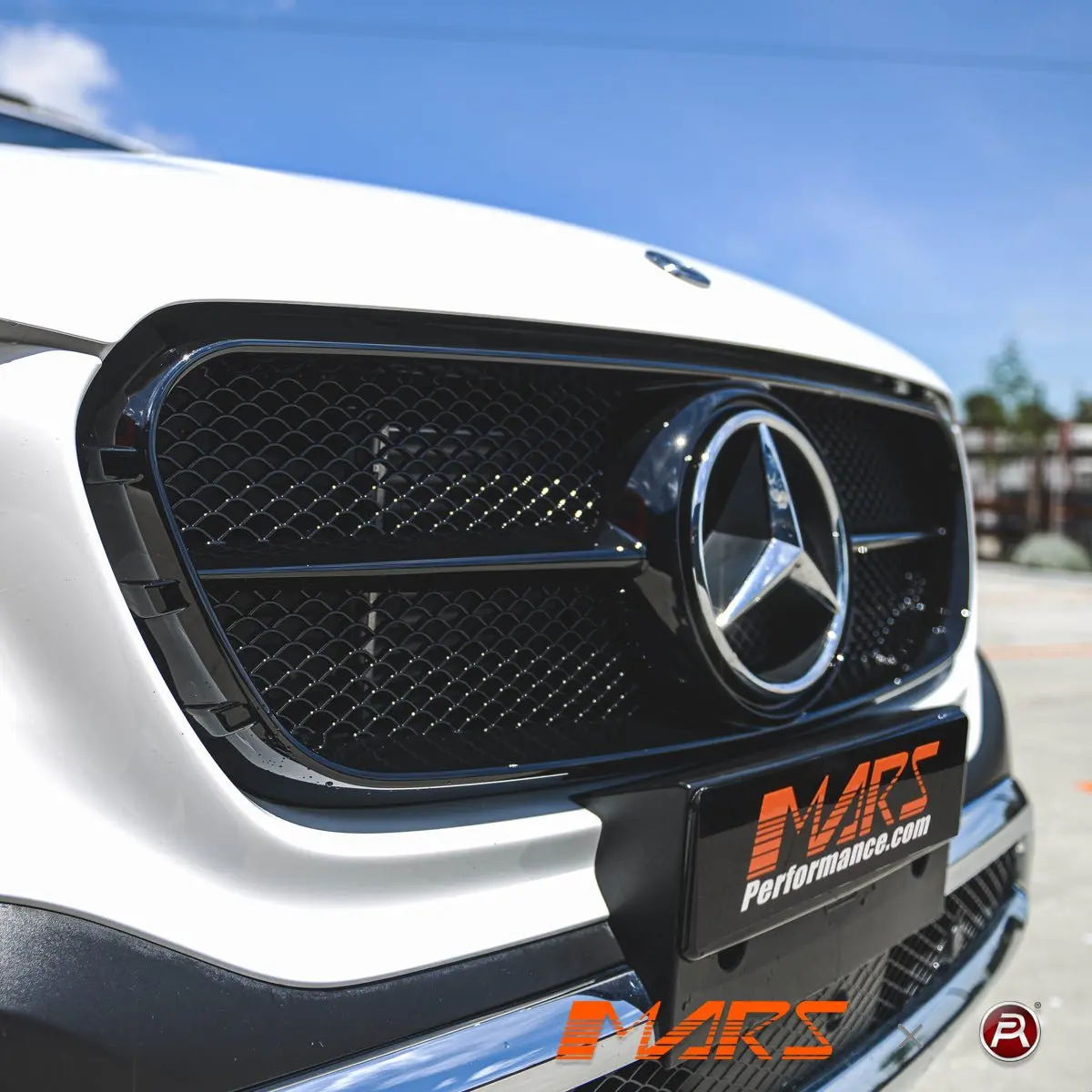 Gloss Black Amg Style Front Bumper Bar Grille Grill Bodykit For Mercedes-Benz X-Class Pick Up Ute W470 2017-22 1
