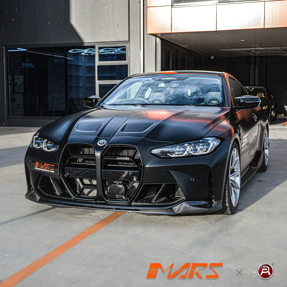 Gloss Black Csl Style Front Bumper Bar Grill Grille Bodykit For Bmw G82 G83 M4 & G80 G81 M3 2