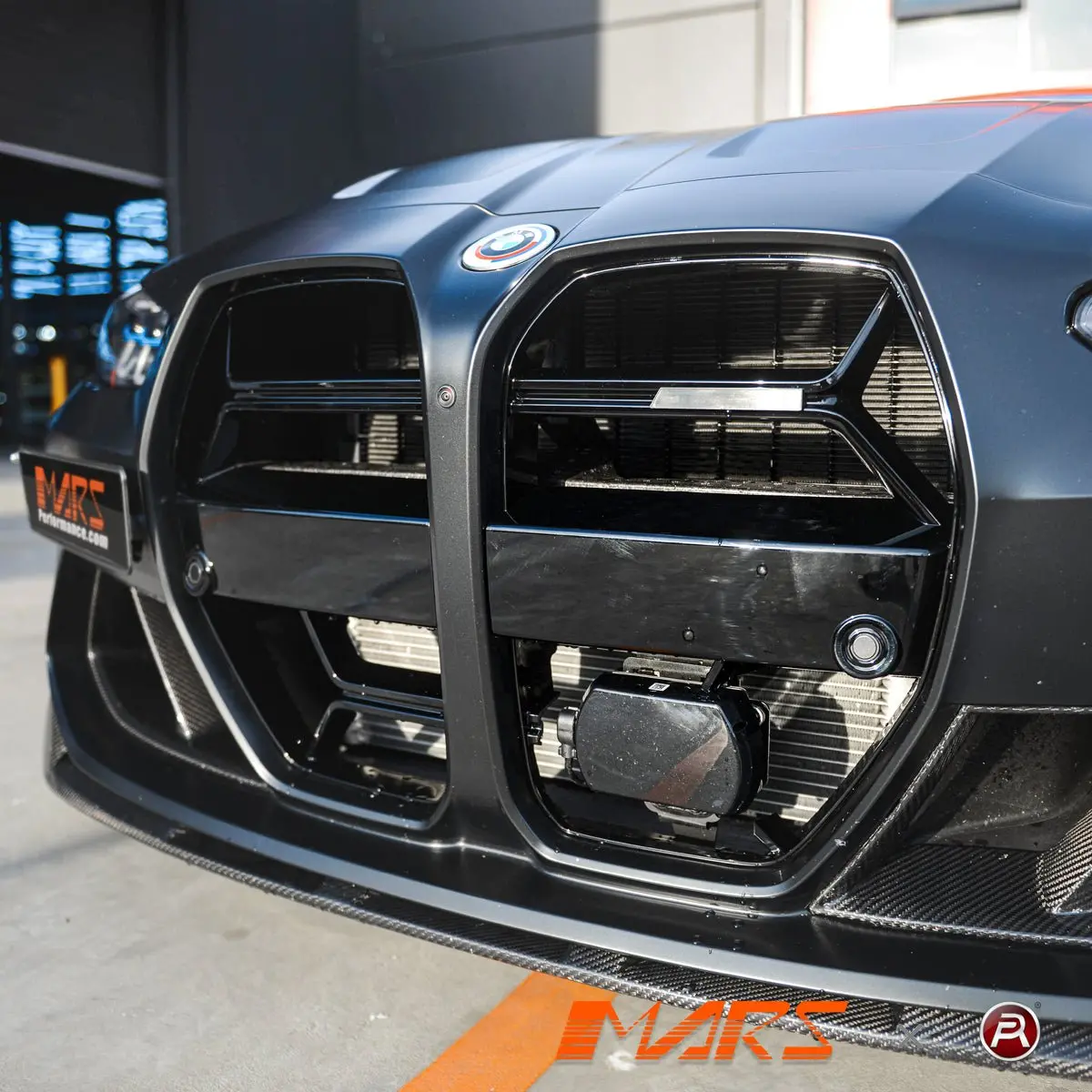 Gloss Black Csl Style Front Bumper Bar Grill Grille Bodykit For Bmw G82 G83 M4 & G80 G81 M3 1