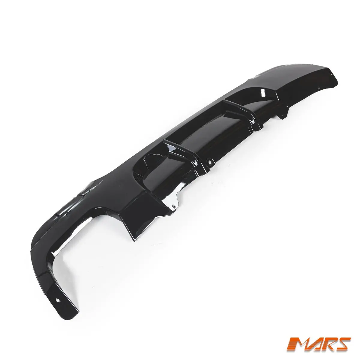 Gloss Black M Performance Style Rear Bumper Bar Single Exhaust Diffuser Bodykit For Bmw 3-Series E92 Coupe & E93 Convertible 2006-2012 1