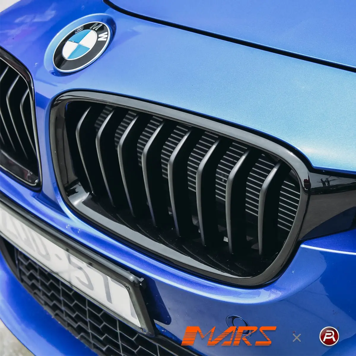 Gloss Black  M Sport Style Front Bumper Bar Kidney Grille Grill Bodykit For Bmw 3 Series F30 Sedan & F31 Wagon 2012-2018 1