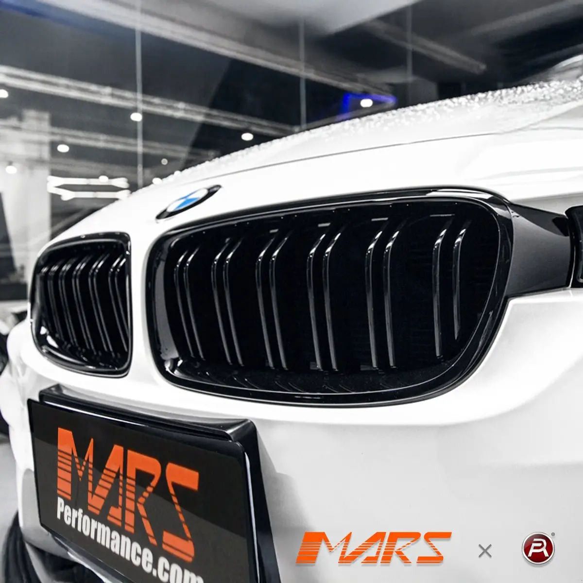 Gloss Black M3 Style Front Bumper Bar Kidney Grille Grill Bodykit For Bmw 3 Series F30 Sedan & F31 Wagon 2012-2018 1