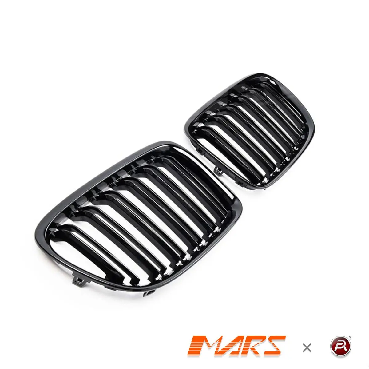 Gloss Black M4 Style Front Bumper Bar Kidney Grille Grill Bodykit For Bmw X1 E84 2009-2014 1