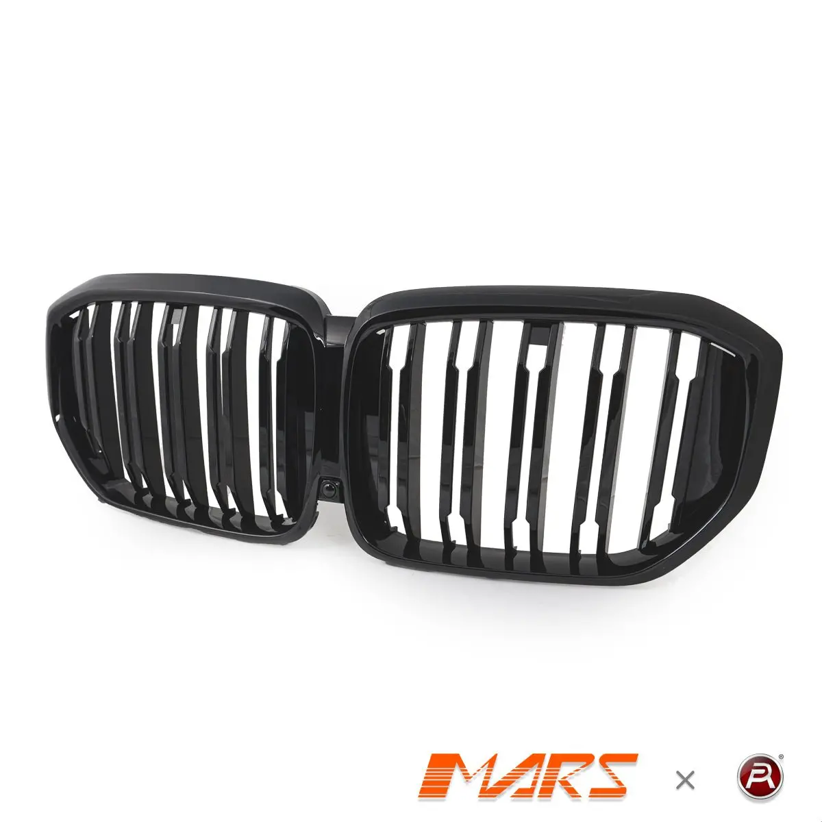 Gloss Black M5m Style Front Bumper Bar Kidney Grille Grill Bodykit For Bmw X5 G05 Lci 2023-2025 1