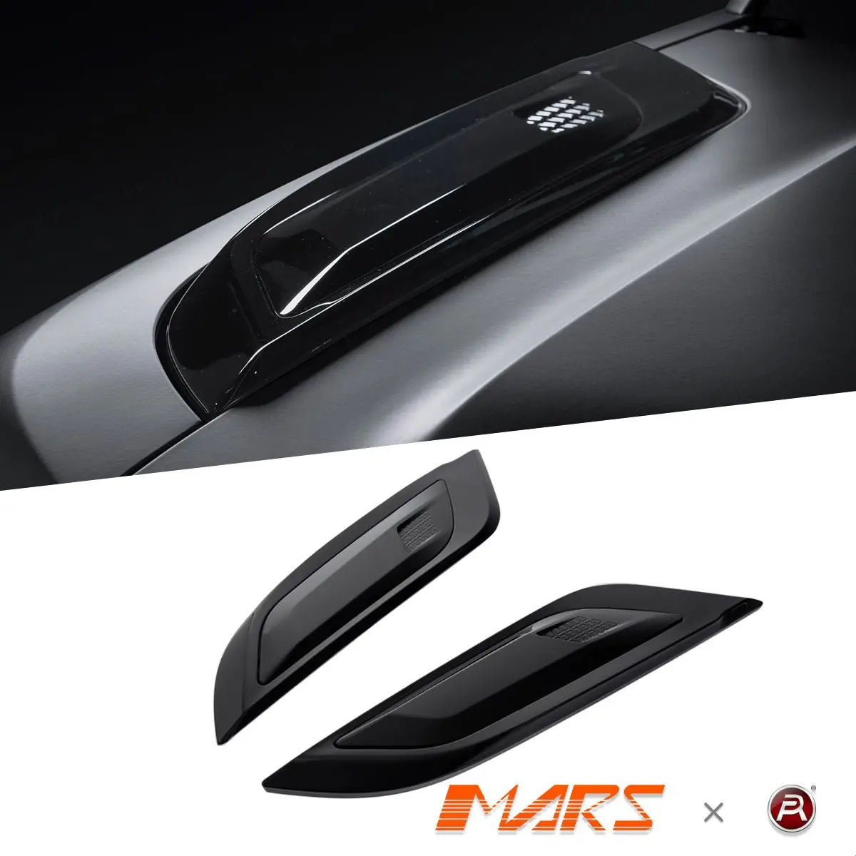 Gloss Black Urban Style Replacement Bonnet Hood Vent Set Bodykit For Land Rover Defender L663 90 110 130 2020-2026 1