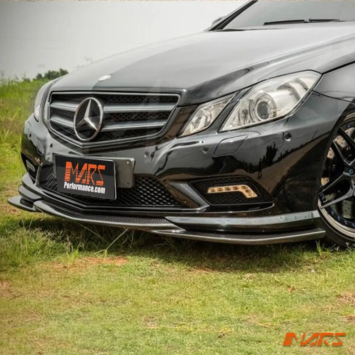 Godhand Style Carbon Fibre Front Bumper Bar Lip Spoiler Bodykit For Mercedes-Benz E Coupe W207 C207 2009-2012 1