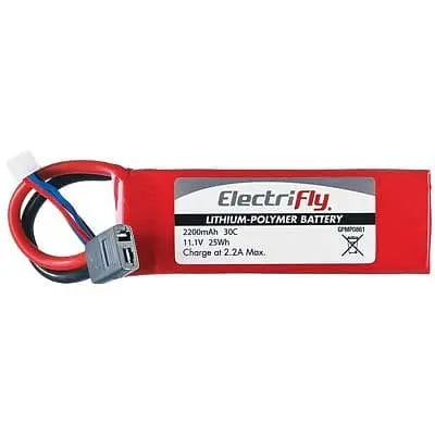 Gpmp 0861 Lipo 3S 11.1V 2200Mah 30C Elctrfly W/Star Plug 1