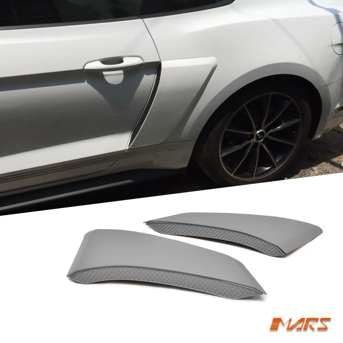 Gt Rear Side Fender / Guard Vents Bodykit For Ford Mustang Fm Fn 2015 To 2022 1