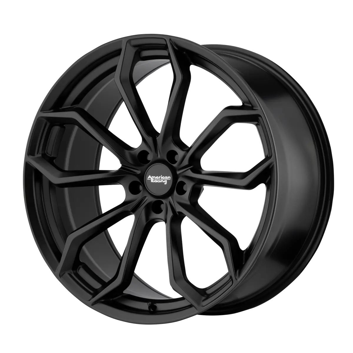 American Racing Wheels Ar932 Splitter Satin Black 1
