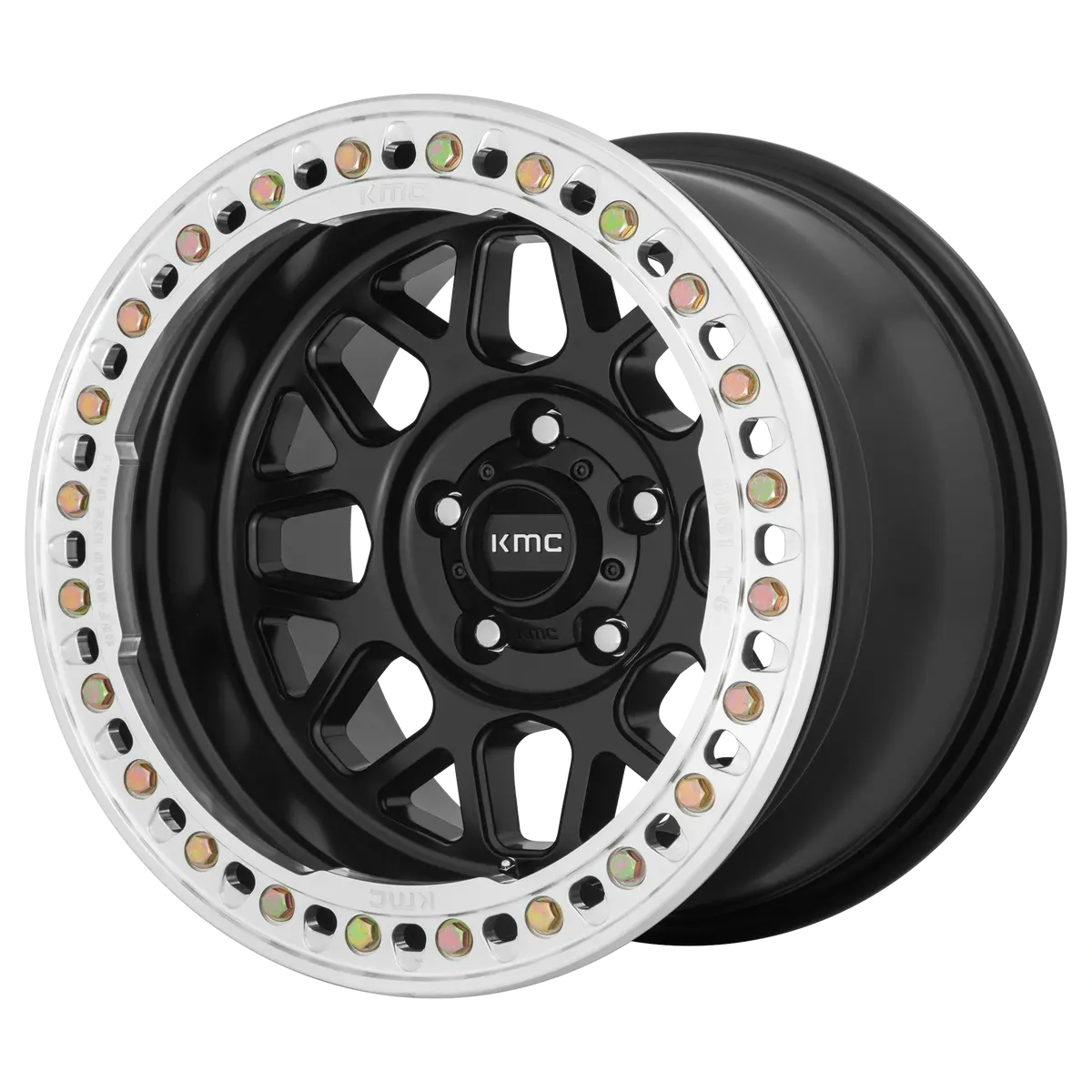Kmc Wheels Km235 Grenade Crawl Satin Black 1
