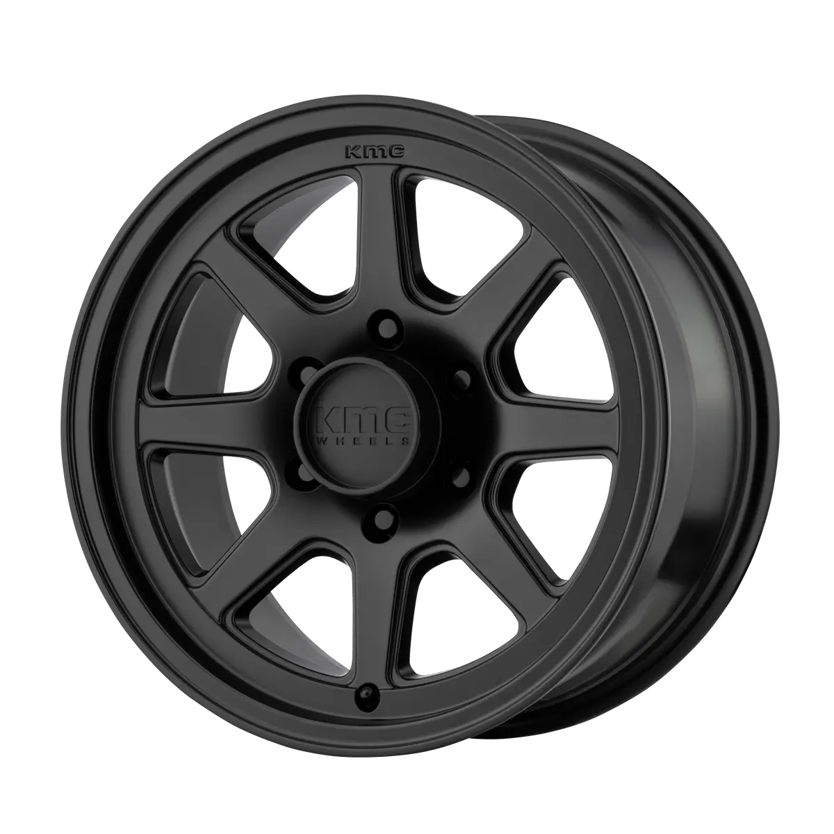 Kmc Wheels Km301 Turbine Satin Black 1