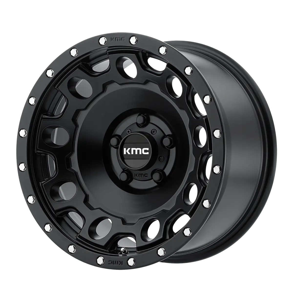 Kmc Wheels Km529 Holeshot Satin Black 1
