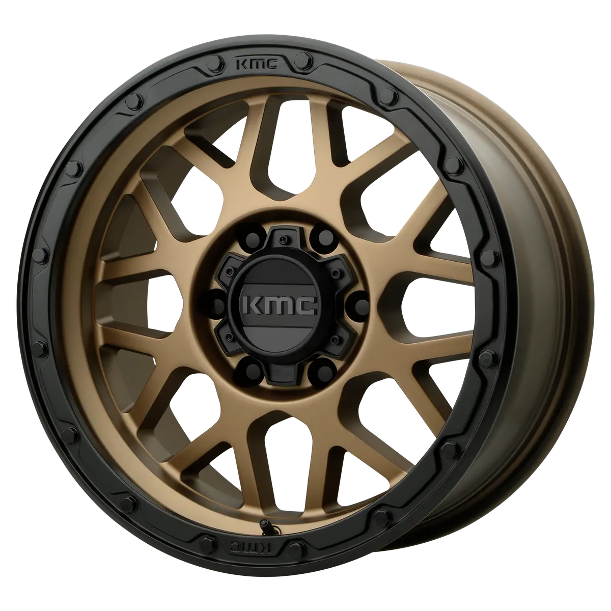 Kmc Wheels Km535 Grenade Off-Road Matte Bronze Matte Black Lip 1