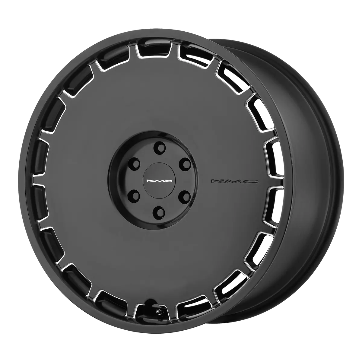 Kmc Wheels Km689 Skillet Satin Black Milled 1