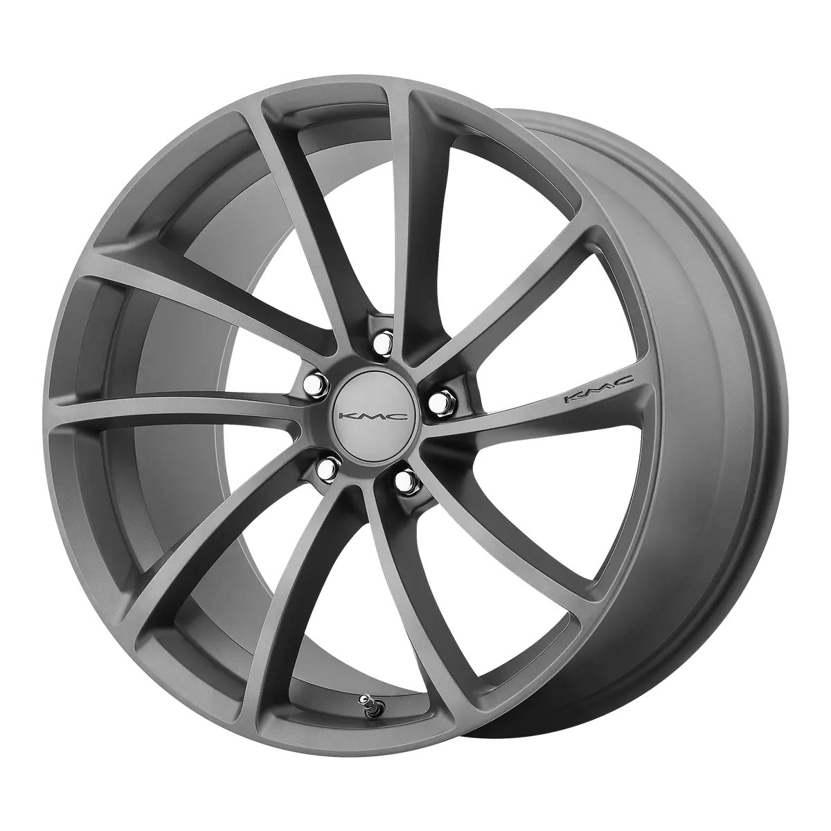 Kmc Wheels Km691 Spin Gun Metal 1