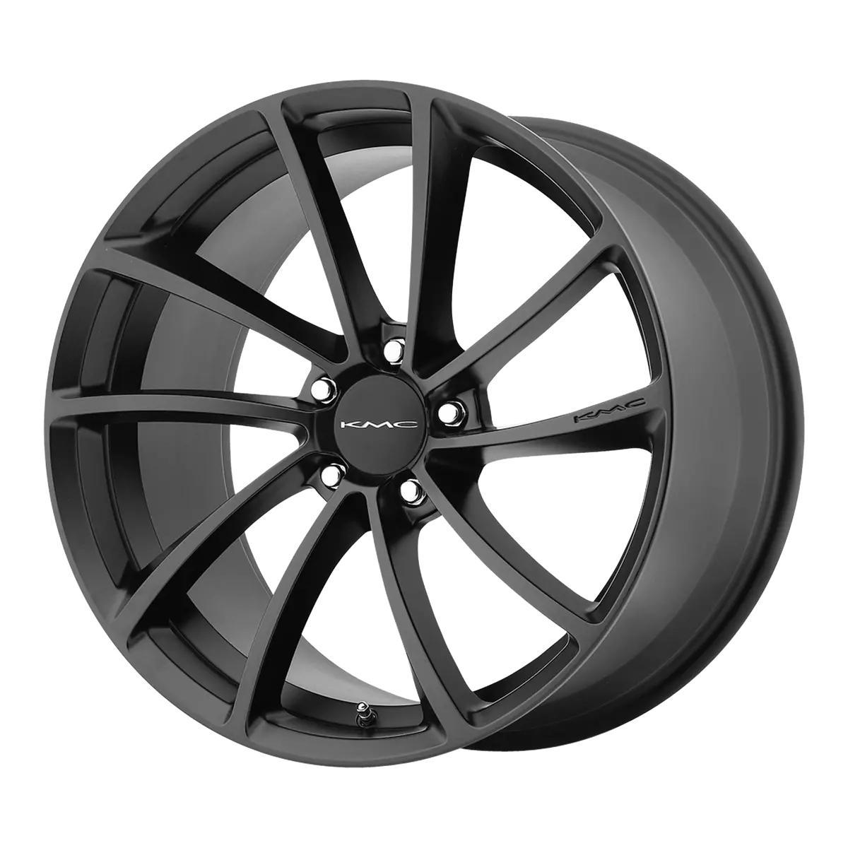 Kmc Wheels Km691 Spin Satin Black 1