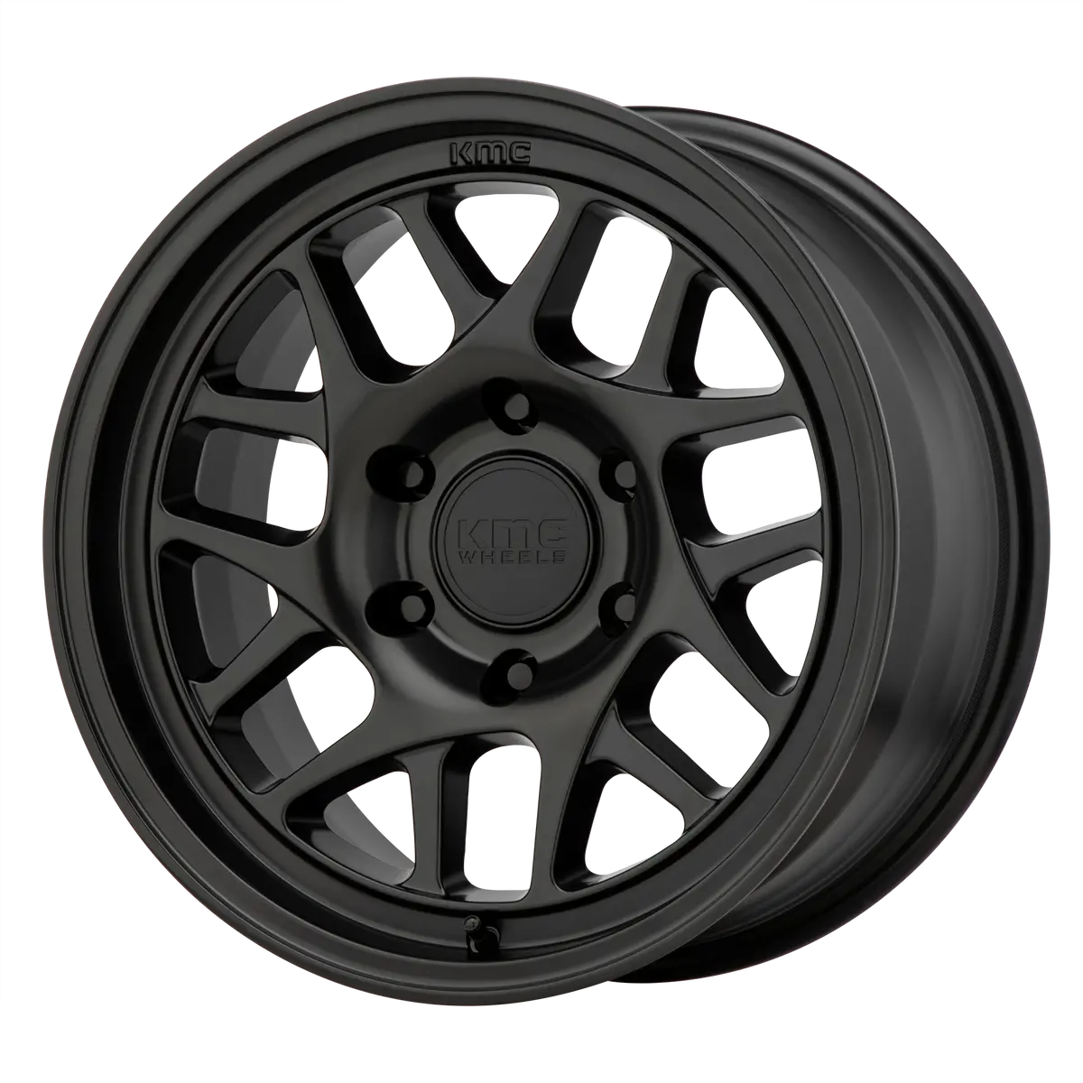 Kmc Wheels Km717 Bully Ol Satin Black 1