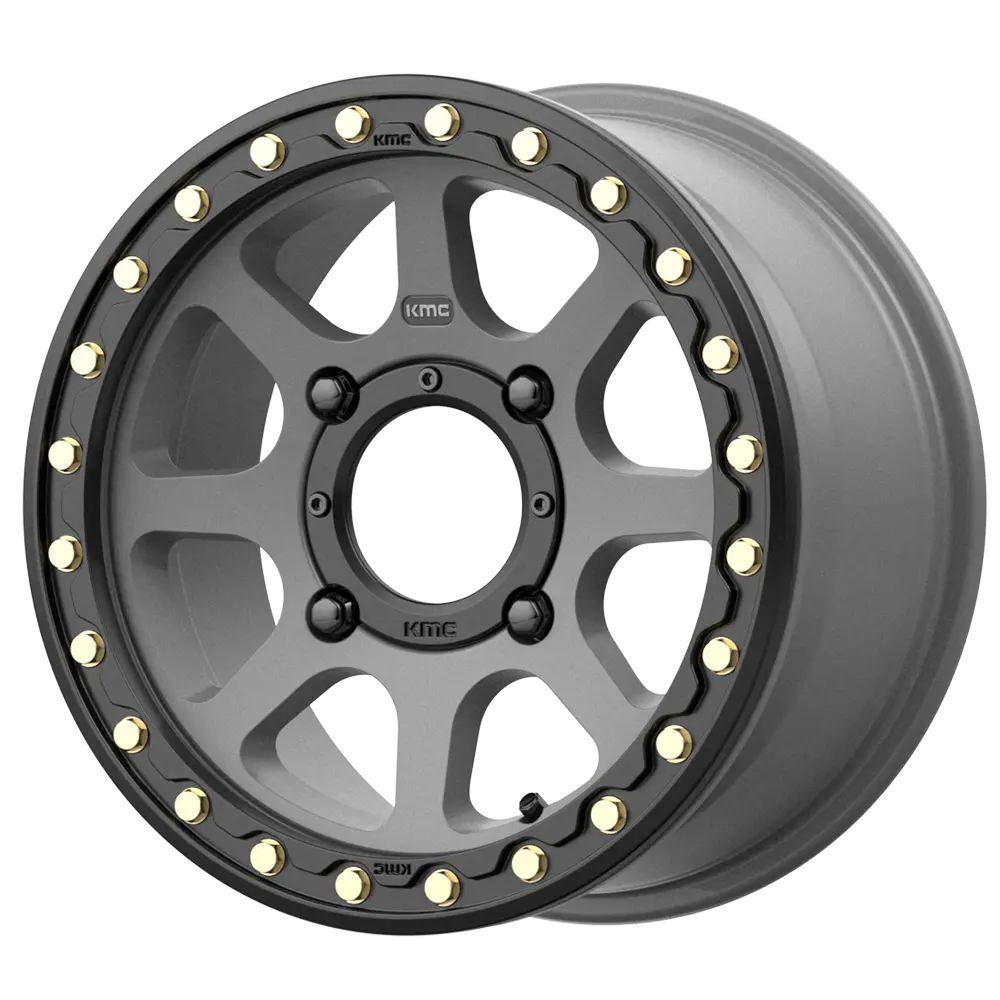 Kmc Wheels Ks234 Addict 2 Beadlock Atv Satin Gray 1