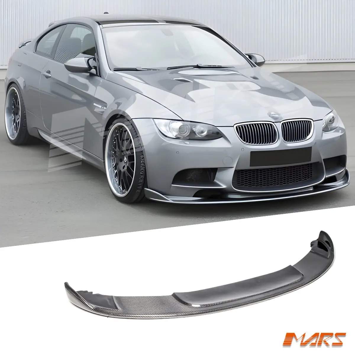 Hamann Style Front Bumper Bar Carbon Fibre Lip Spoiler Bodykit For Bmw M3 E90 E92 E93 2006-2013 1