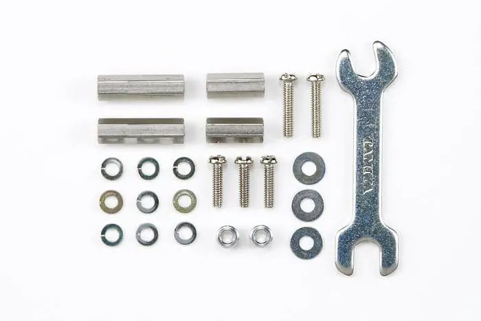 Tamiya 15395 Jr Mini 4Wd Hex Mount Set - 10, 15Mm 1