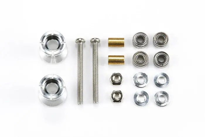 Tamiya 15403 Jr Double Aluminum Rollers - 9-8Mm 1