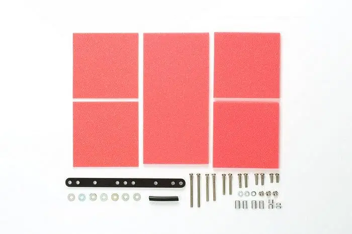 Tamiya 15492 Jr Brake Sponge Set - 1/2/3Mm Red 1
