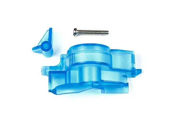 Tamiya 95375 Jr Easy Locking Gear Cover - Super-Ii (Clear Blue) 1