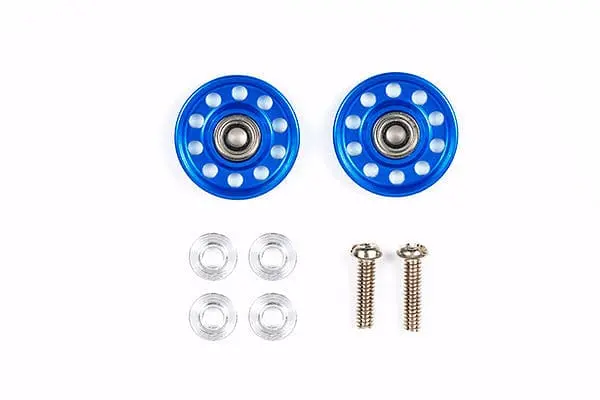 95382 Jr Aluminum Ball-Race Rollers - 13Mm Lw/Ringless/Blue 1
