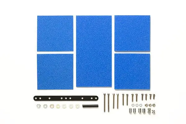 Tamiya 15512 Jr Brake Sponge Set - (Mild) 1/2/3Mm Blue 1