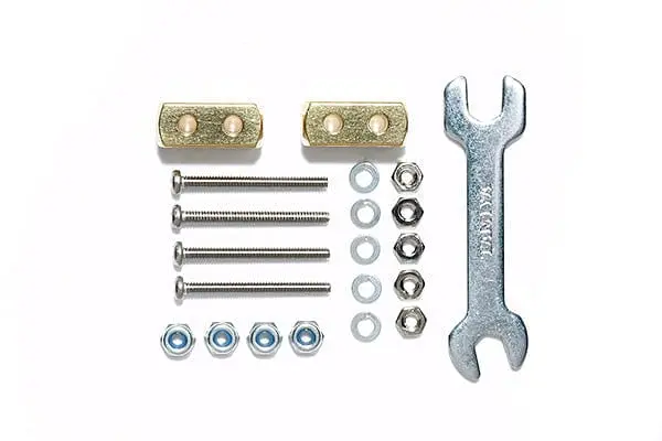 Tamiya 15515 Jr Short Mass Damper Block - 6X6x14mm/2Pcs 1