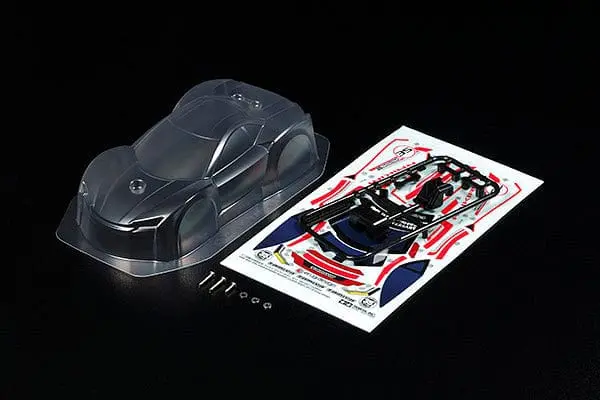 Tamiya 95102 Jr Body Set Raikiri - 35Th Anniversary Clear 1
