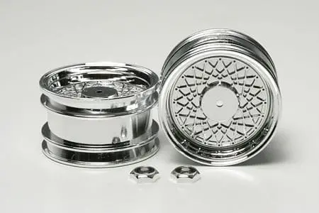 Tamiya 40146 Rc Gt01 Mesh Wheels Rear 1